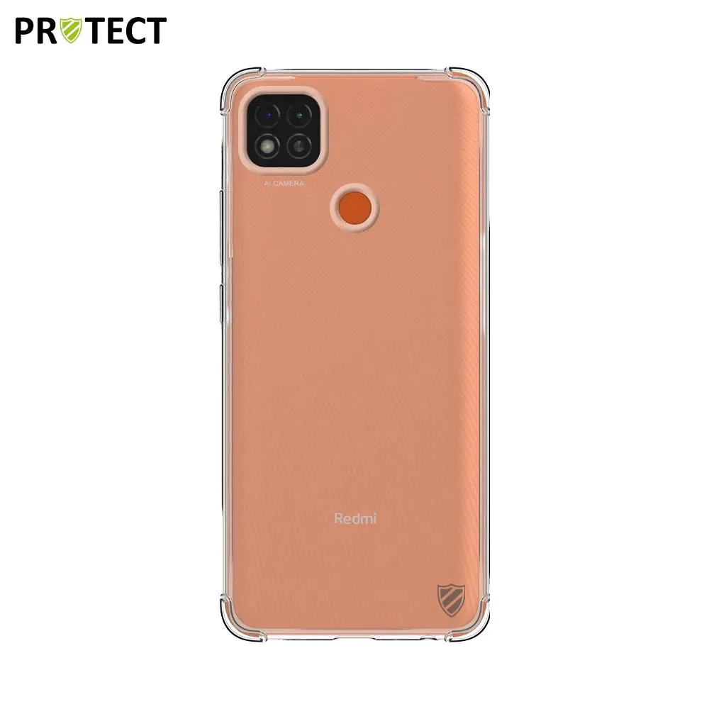 Coque Silicone Renforcée PROTECT pour Xiaomi Redmi 9C NFC Transparent — vue 2
