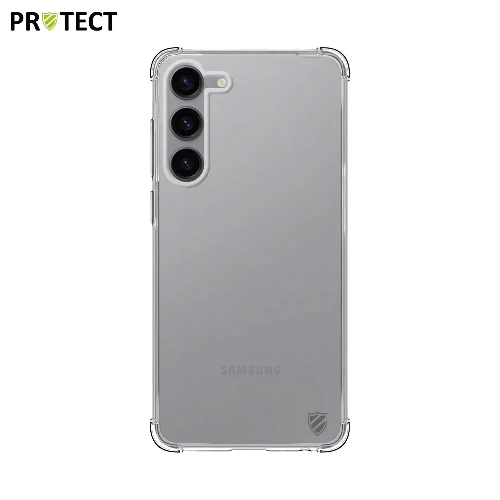 Coque Silicone Renforcée PROTECT pour Samsung Galaxy S23 Plus 5G S916 Transparent — vue 2
