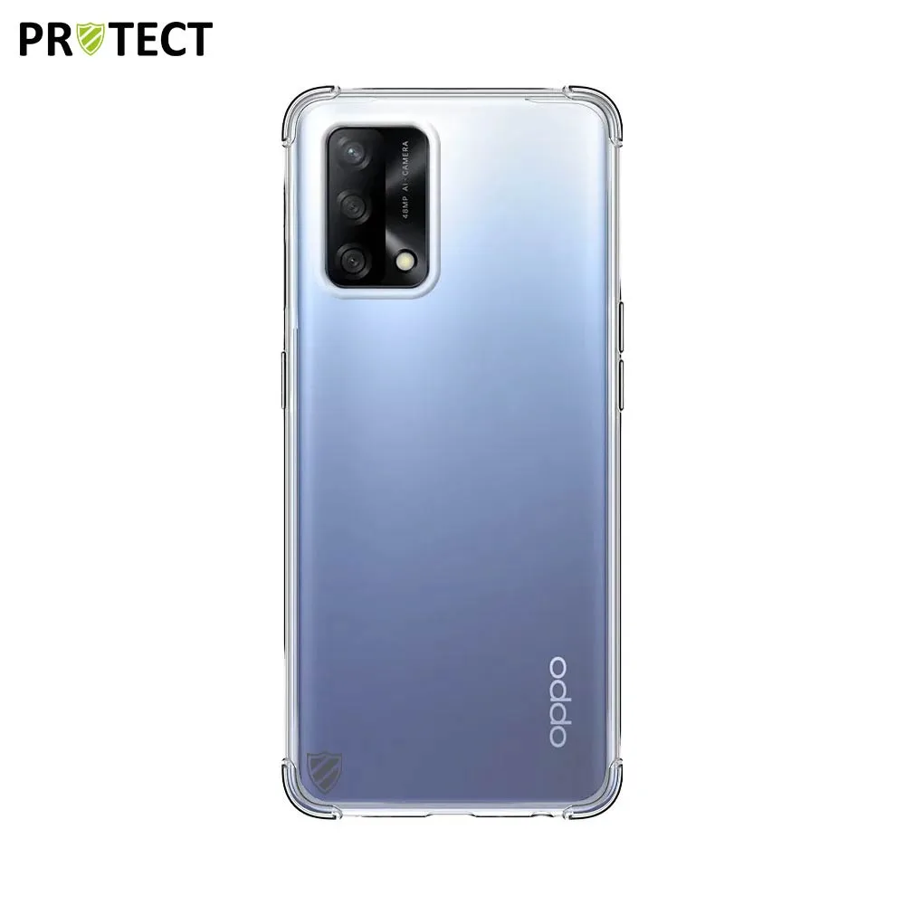 Coque Silicone Renforcée PROTECT pour OPPO A74 5G & A54 5G Transparent — vue 2