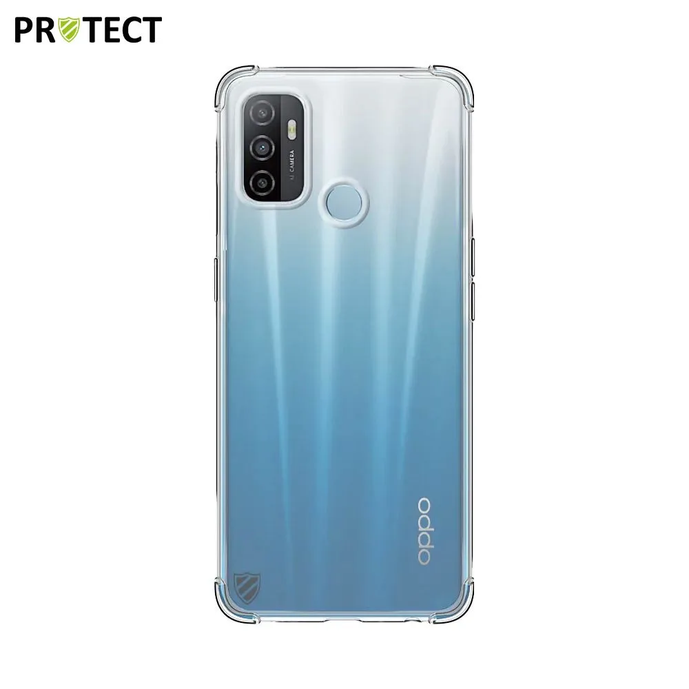 Coque Silicone Renforcée PROTECT pour OPPO A53s 2020 Transparent — vue 2