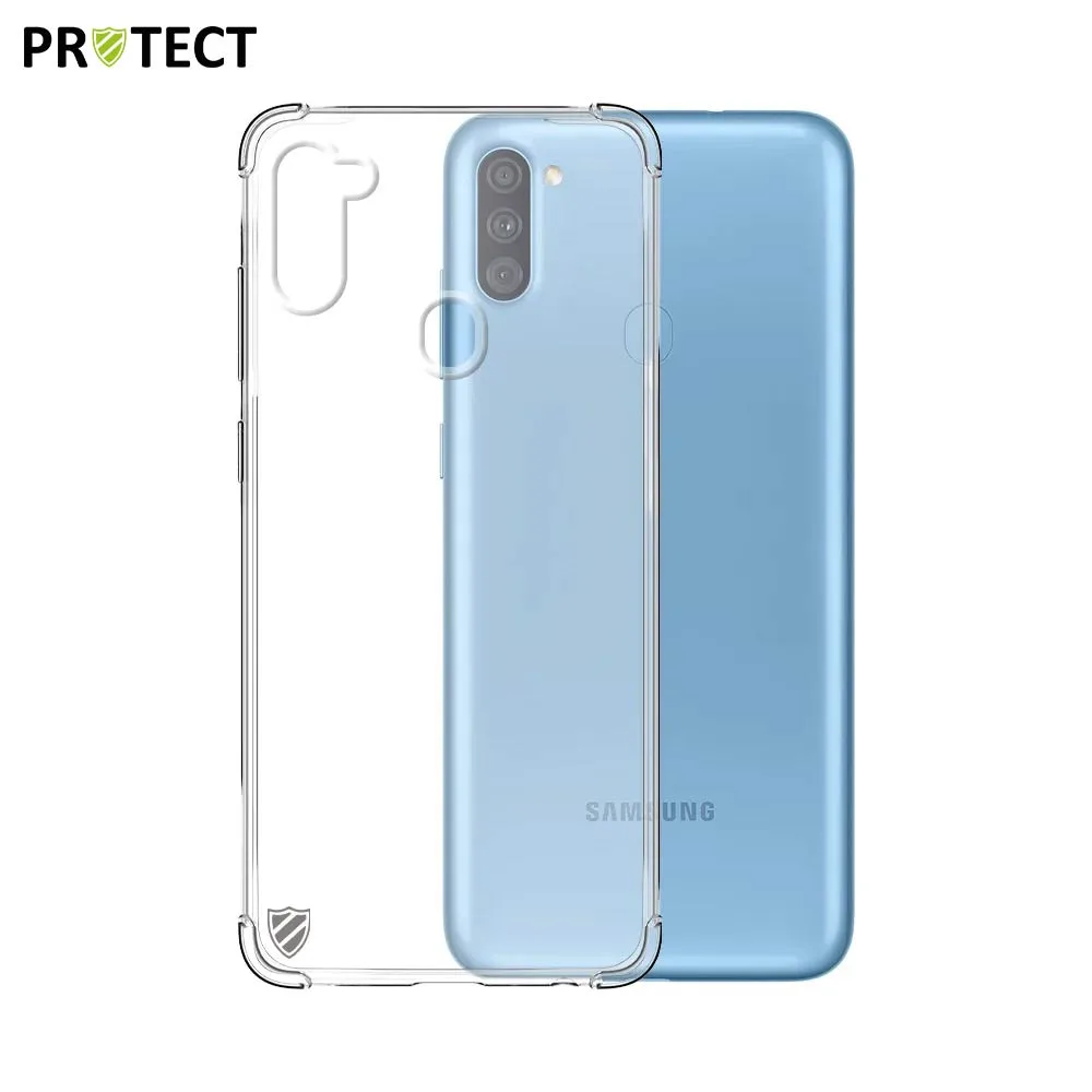 Coque Silicone Renforcée PROTECT pour Samsung Galaxy A11 A115 Transparent