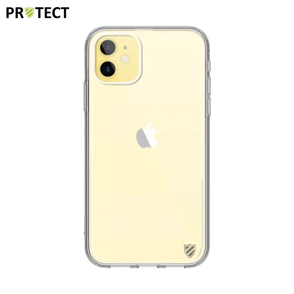 Pack de 10 Coques Silicone PROTECT pour Apple iPhone 11 Bulk Transparent — vue 2
