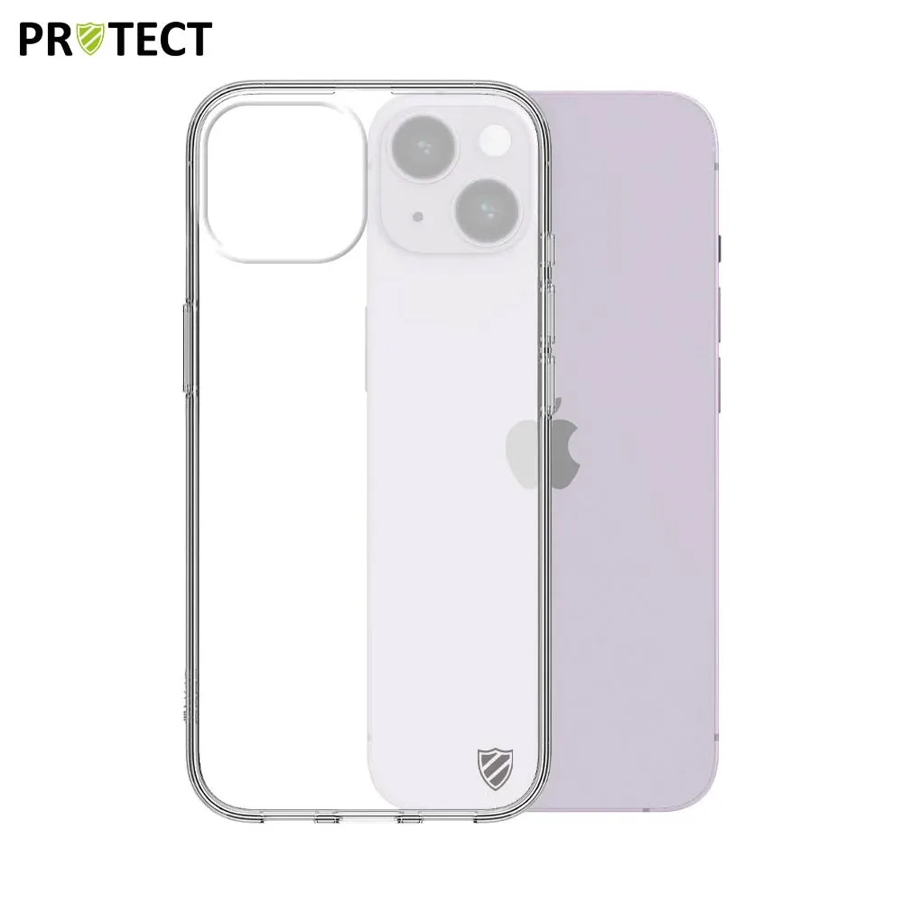 Pack de 10 Coques Silicone PROTECT pour Apple iPhone 14 Bulk Transparent