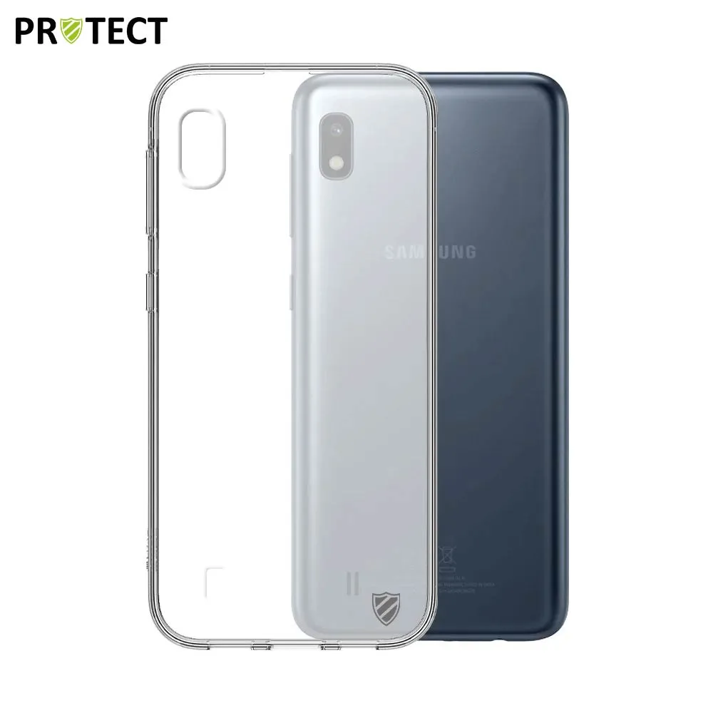 Pack de 10 Coques PROTECT Samsung Galaxy A10 Bulk Transparent
