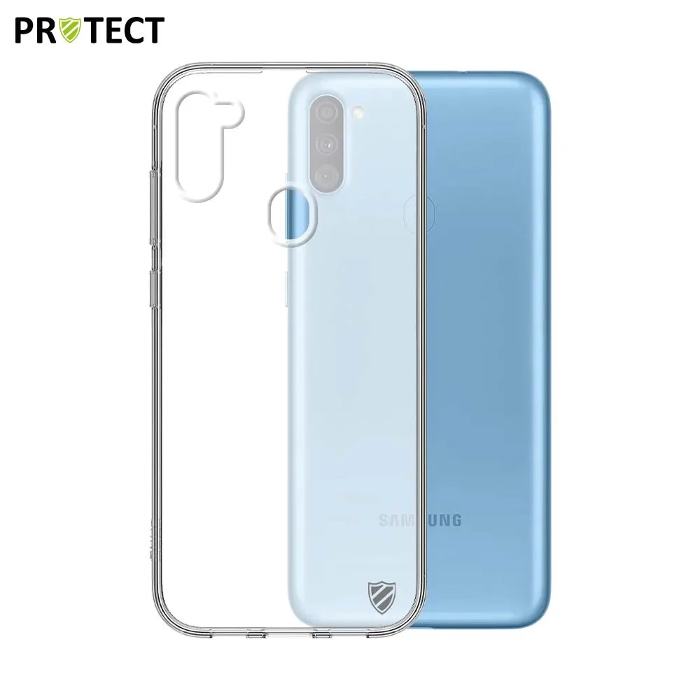 Pack de 10 Coques PROTECT Samsung Galaxy A11 Bulk Transparent