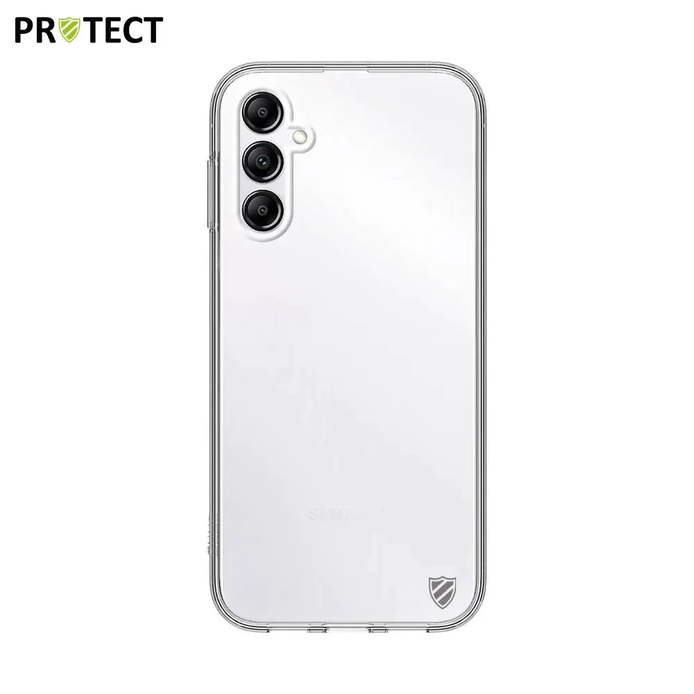 Pack de 10 Coques Silicone PROTECT pour Samsung Galaxy A14 5G A146P Bulk Transparent — vue 2