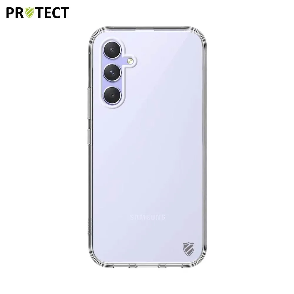 Pack de 10 Coques Silicone PROTECT pour Samsung Galaxy A54 5G A546 Bulk Transparent — vue 2
