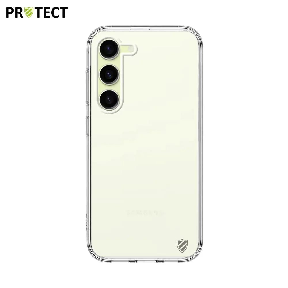 Pack de 10 Coques Silicone PROTECT pour Samsung Galaxy S23 5G S911 Bulk Transparent — vue 2
