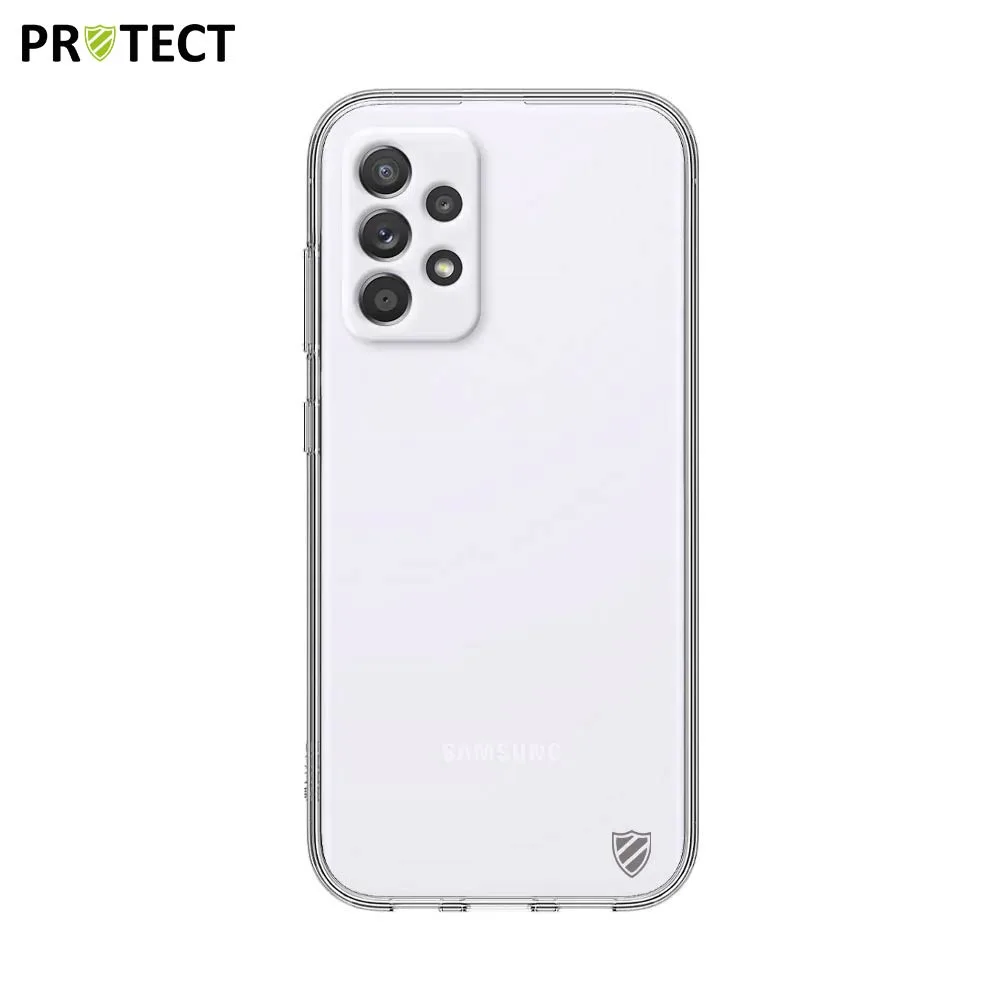 Pack de 10 Coques Silicone PROTECT pour Samsung Galaxy A52 5G A526 & A52 4G A525 Bulk Transparent — vue 2