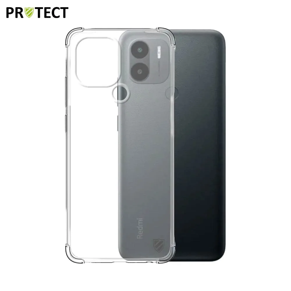 Coque Silicone Renforcée PROTECT pour Xiaomi Redmi A1+ Transparent