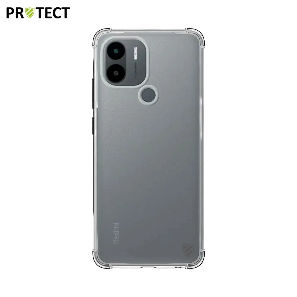 Coque Silicone Renforcée PROTECT pour Xiaomi Redmi A1+ Transparent — vue 2