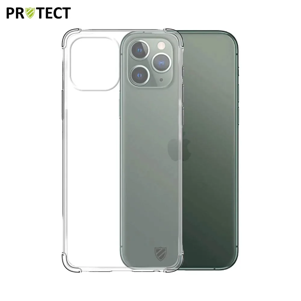 Pack de 10 Coques Silicone Renforcée PROTECT pour Apple iPhone 11 Pro Bulk Transparent