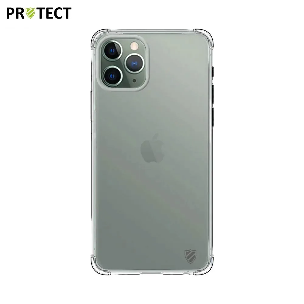 Pack de 10 Coques Silicone Renforcée PROTECT pour Apple iPhone 11 Pro Bulk Transparent — vue 2