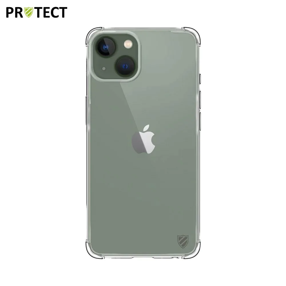 Pack de 10 Coques Silicone Renforcée PROTECT pour Apple iPhone 13 Bulk Transparent — vue 2