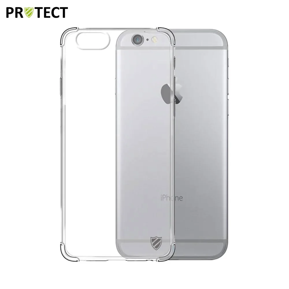 Pack de 10 Coques Renforcée PROTECT Apple iPhone 6 & 6S Bulk Transparent