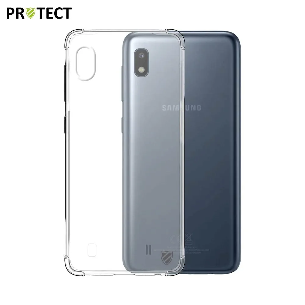 Pack de 10 Coques Renforcée PROTECT Samsung Galaxy A10 Bulk Transparent
