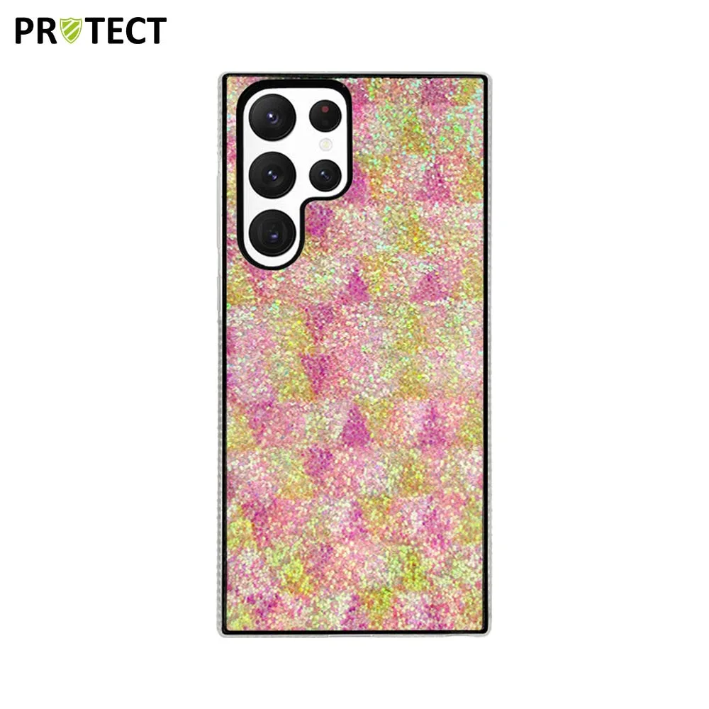 Coque de Protection ID045 PROTECT pour Samsung Galaxy S22 Ultra S908 Jaune