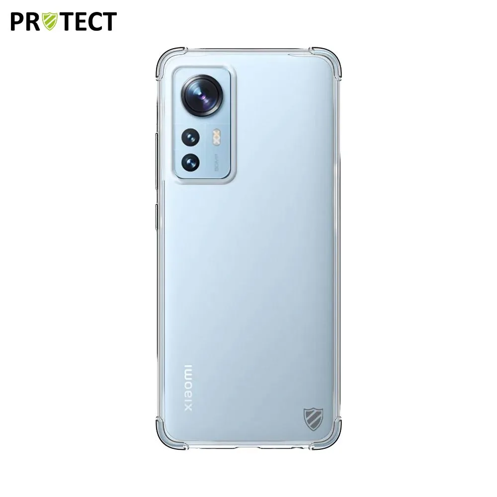 Coque Silicone Renforcée PROTECT pour Xiaomi 12 5G & 12X Transparent — vue 2