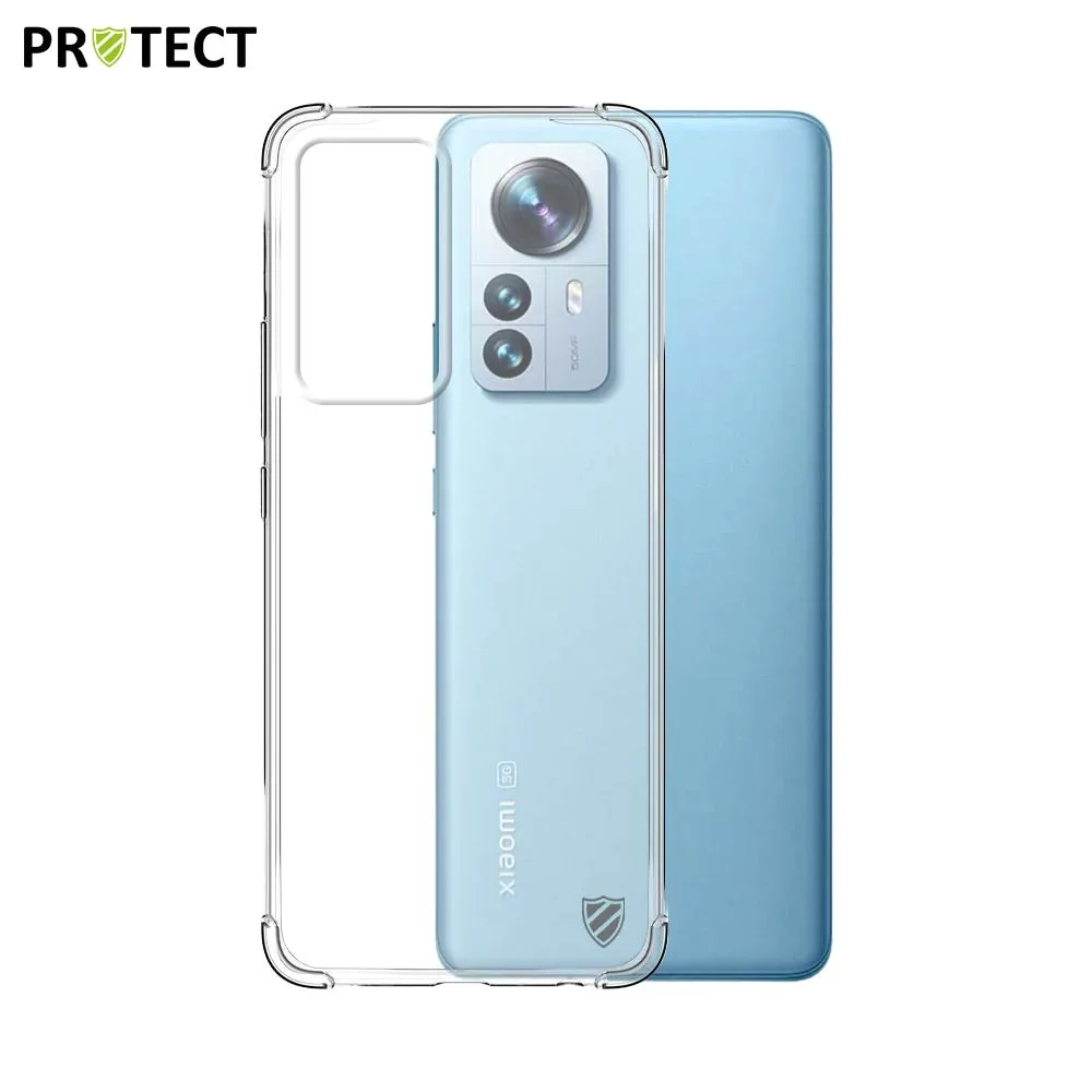 Coque Silicone Renforcée PROTECT pour Xiaomi 12 Pro Transparent