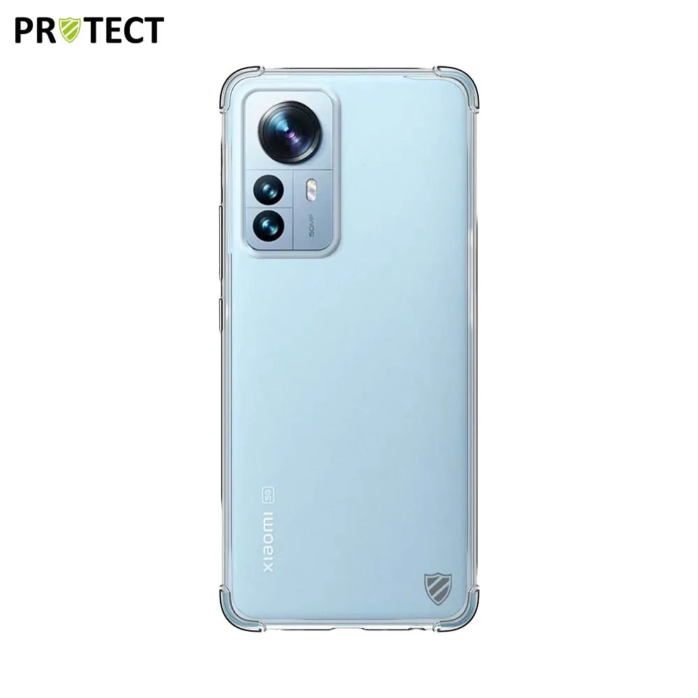 Coque Silicone Renforcée PROTECT pour Xiaomi 12 Pro Transparent — vue 2