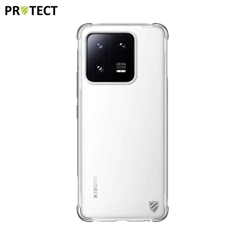 Coque Silicone Renforcée PROTECT pour Xiaomi 13 Pro Transparent — vue 2