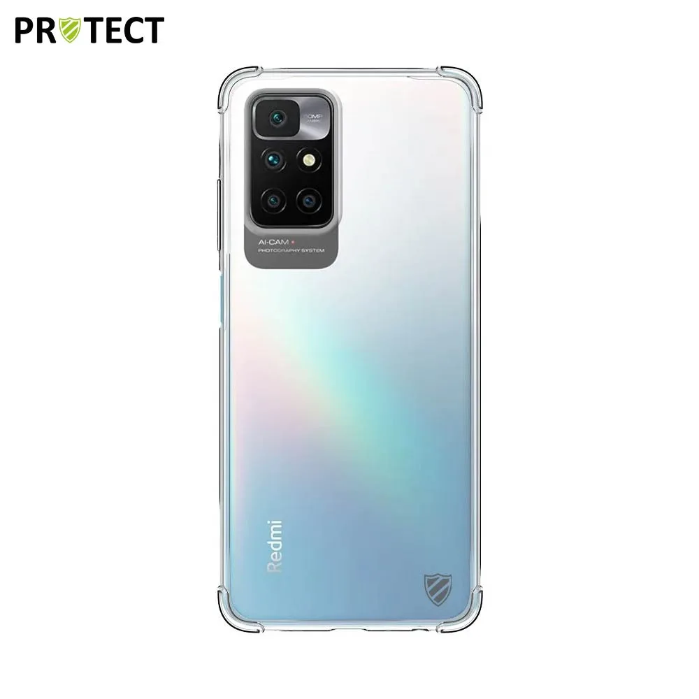 Coque Silicone Renforcée PROTECT pour Xiaomi Redmi 10 Transparent — vue 2