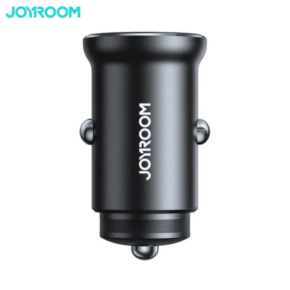 Chargeur Allume-Cigare JOYROOM Double Type-C PD 30W Noir
