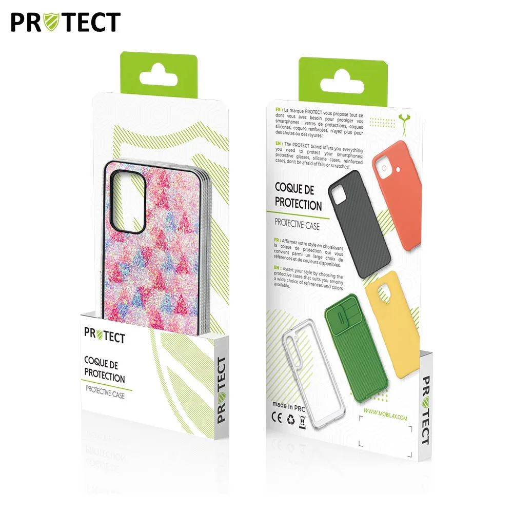Coque de Protection ID045 PROTECT pour Samsung Galaxy A52 5G A526 & A52 4G A525 Rose — vue 2