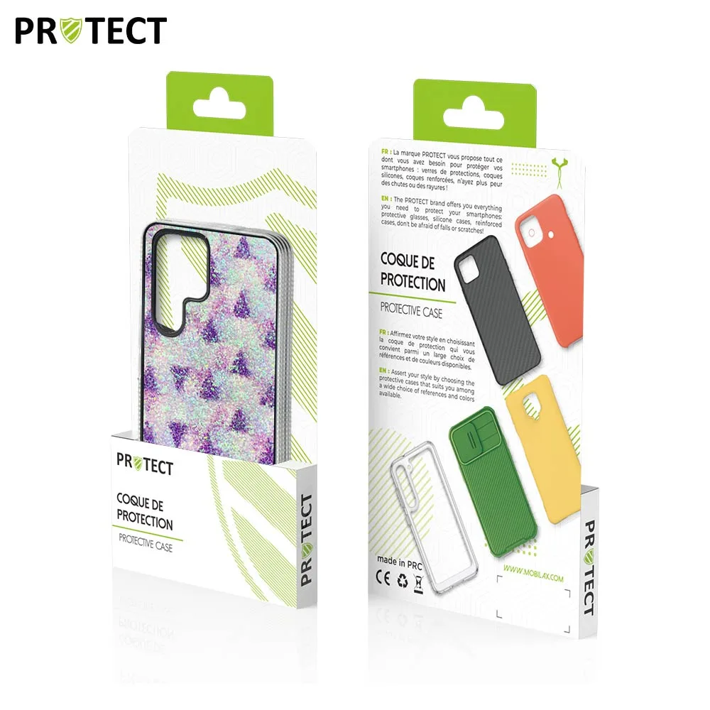 Coque de Protection ID045 PROTECT pour Samsung Galaxy S21 Ultra 5G G998 Violet — vue 2