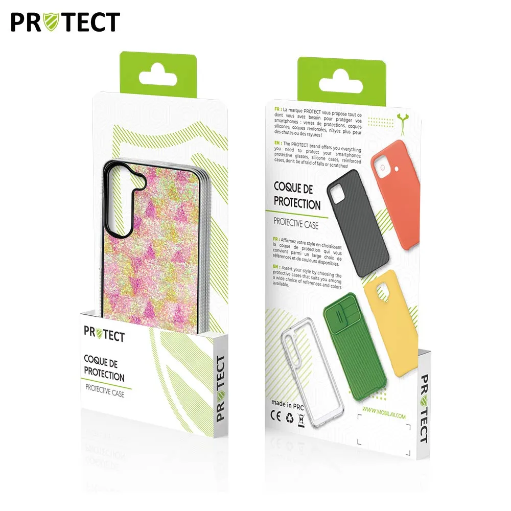 Coque de Protection ID045 PROTECT pour Samsung Galaxy S22 S901 Jaune