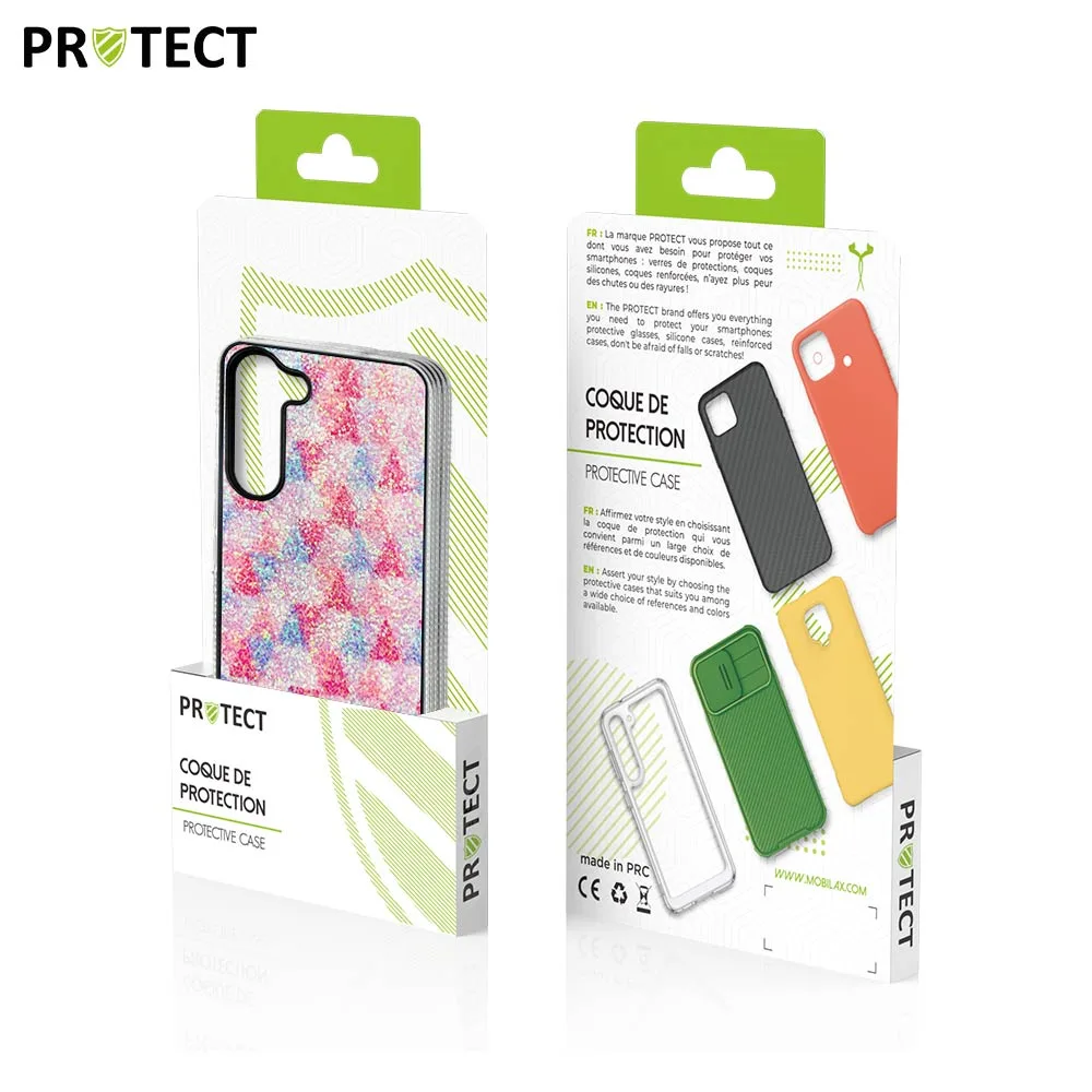 Coque de Protection ID045 PROTECT pour Samsung Galaxy S22 Plus S906 Rose — vue 2