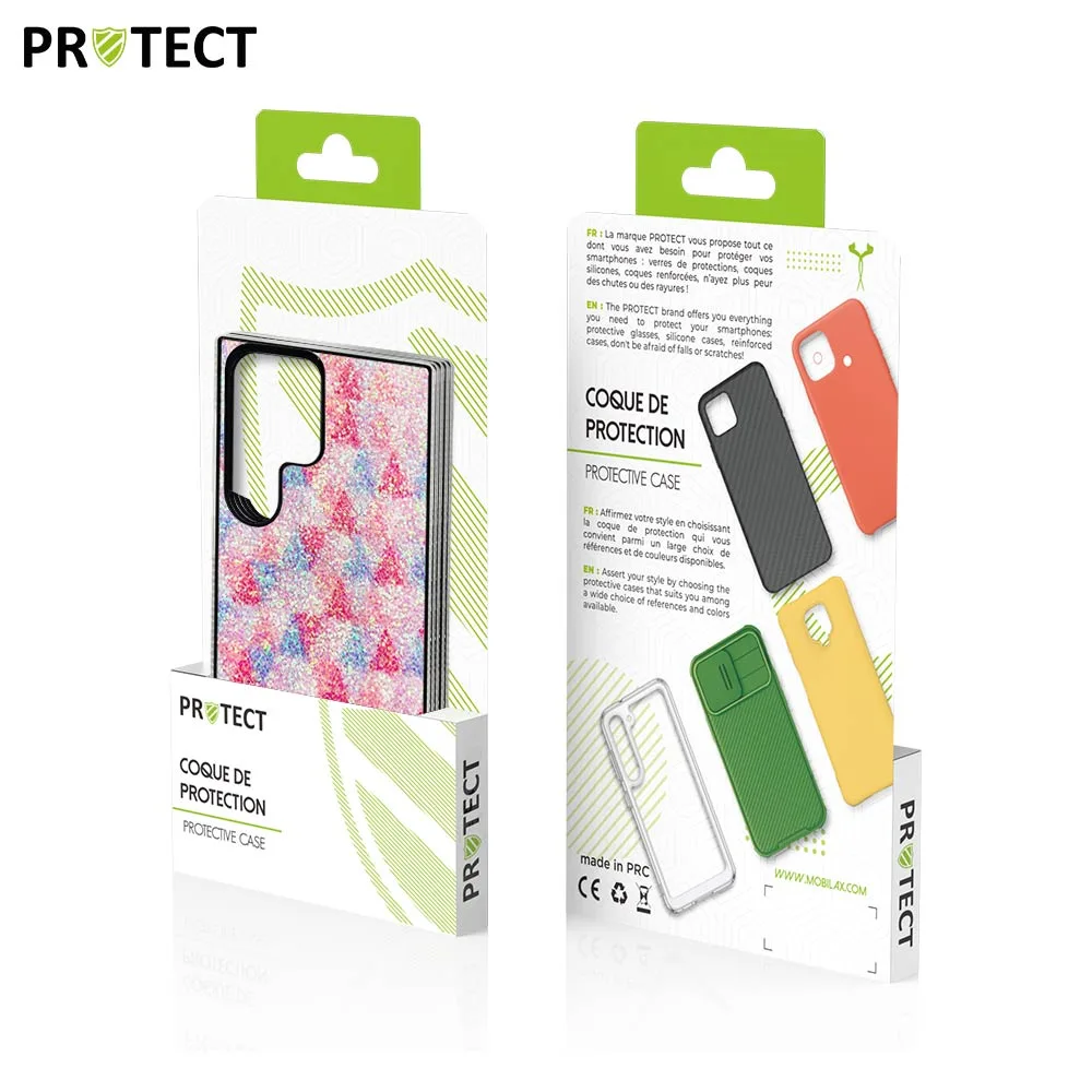 Coque de Protection ID045 PROTECT pour Samsung Galaxy S23 Ultra 5G S918 Rose — vue 2