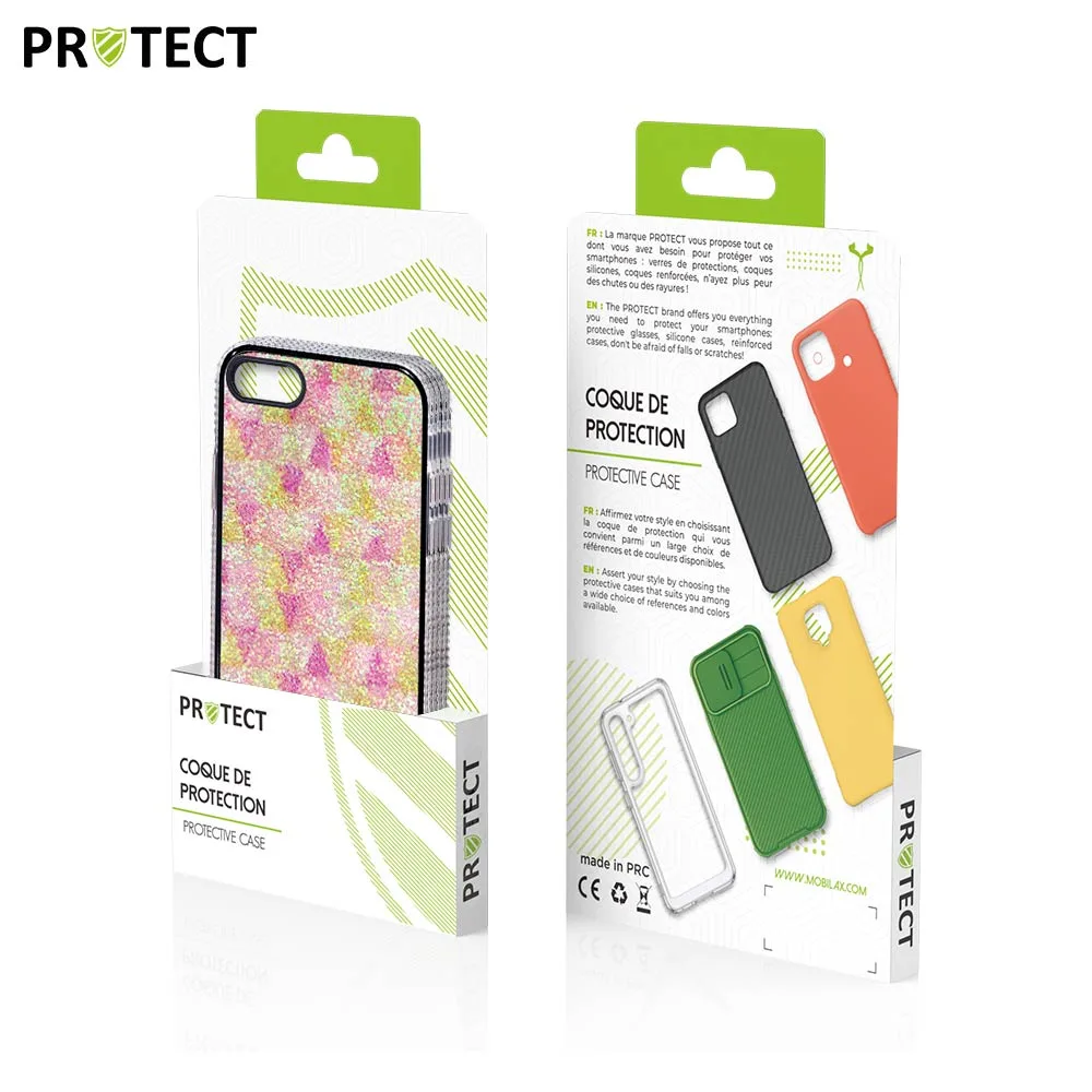 Coque de Protection ID045 PROTECT pour Apple iPhone 7, 8, SE 2 & SE 3 Jaune — vue 2