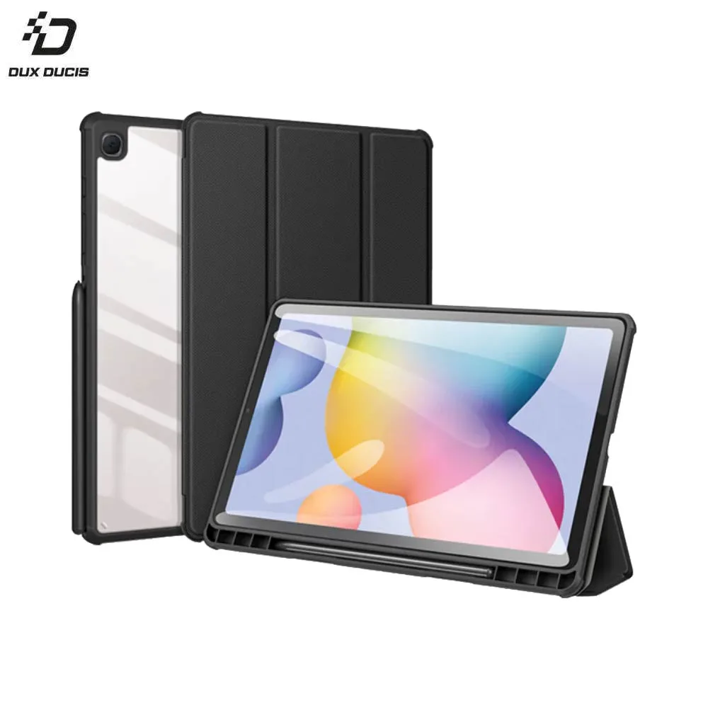 Housse de Protection Toby Dux Ducis pour Samsung Galaxy Tab S6 Lite Wi-Fi P610 & S6 Lite 4G P615 Noir