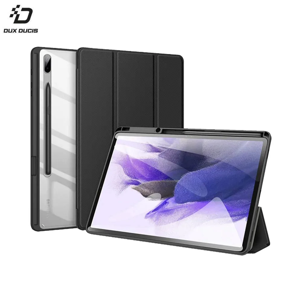 Housse de Protection Toby Dux Ducis pour Samsung Galaxy Tab S8 Plus 5G & S8 Plus Wi-Fi Noir