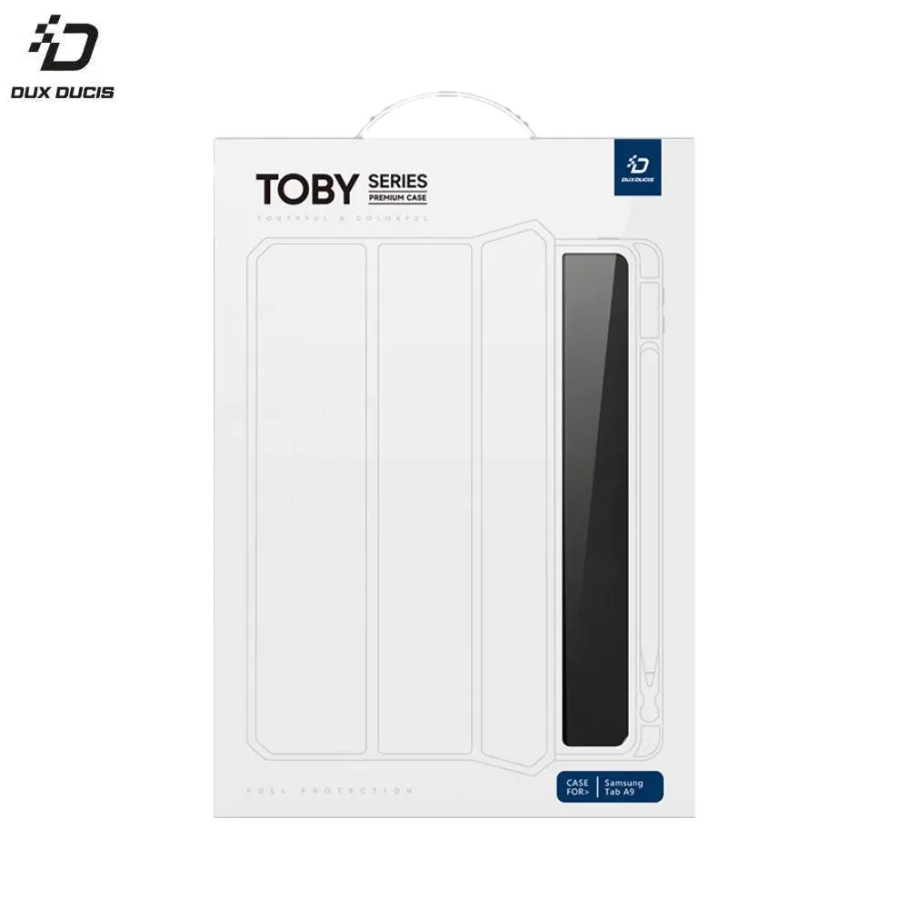 Housse de Protection Toby Dux Ducis pour Samsung Galaxy Tab A9 Wi-Fi X110 Bleu — vue 2