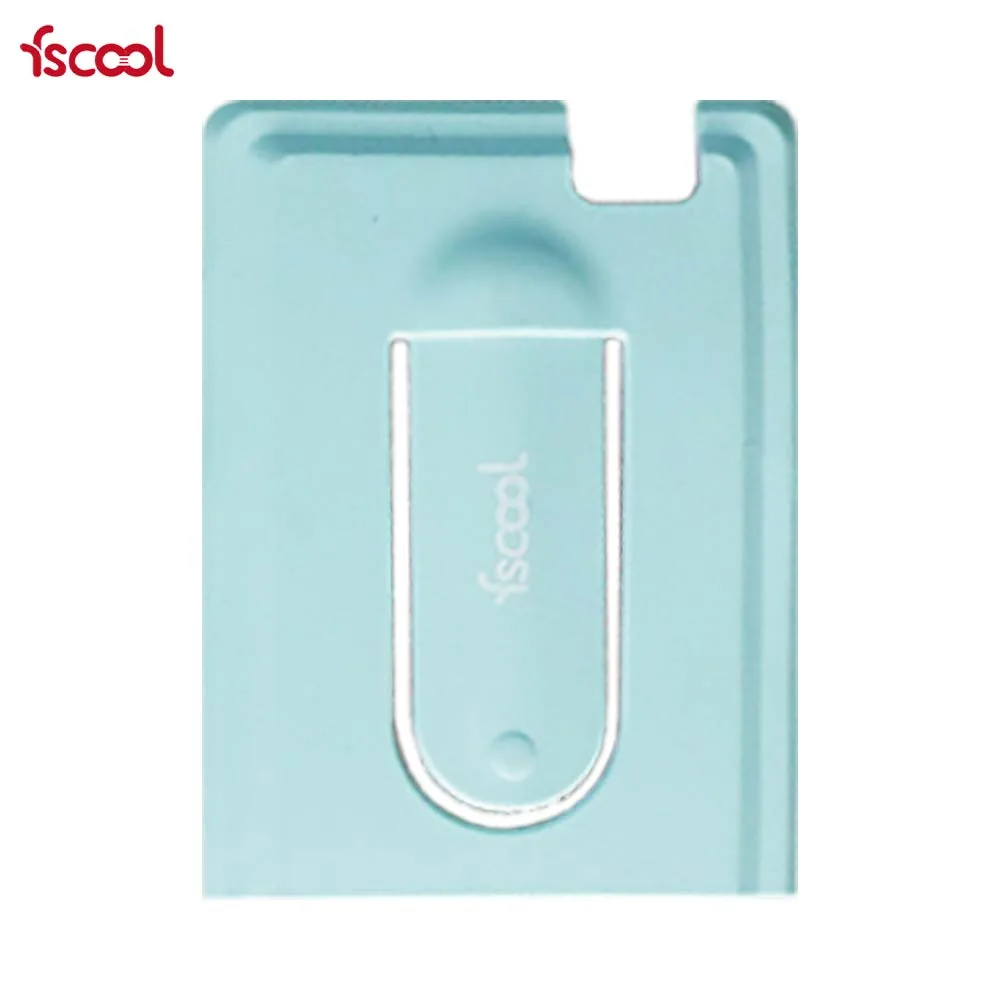 Porte-Cartes Silicone fscool M3 (Adhésif) Bleu
