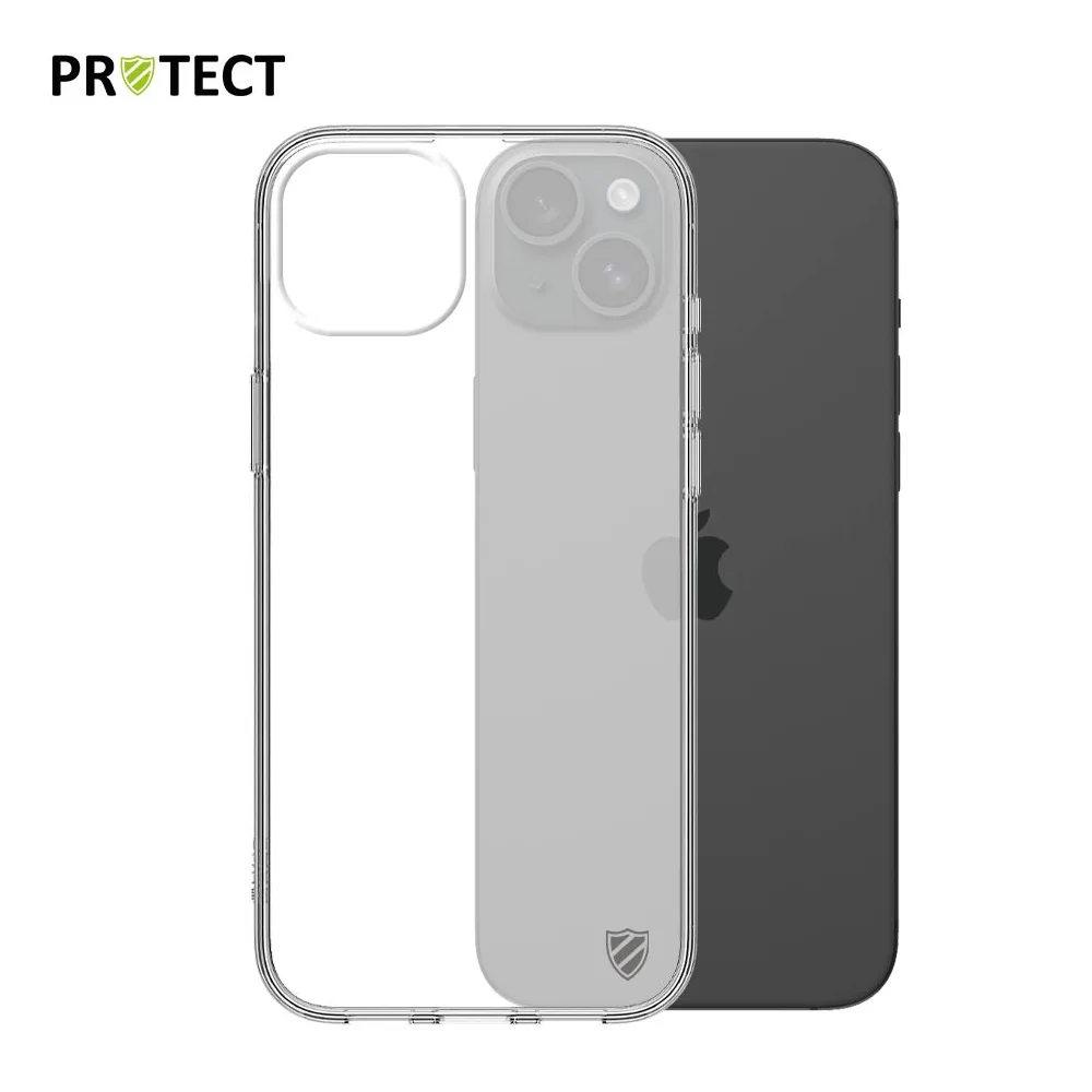 Pack de 10 Coques Silicone PROTECT pour Apple iPhone 16 Plus Bulk Transparent