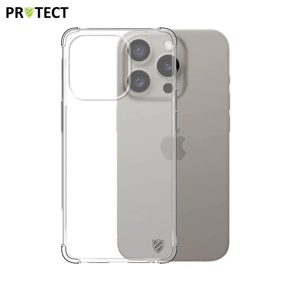 Coque Renforcée PROTECT Apple iPhone 15 Pro Transparent