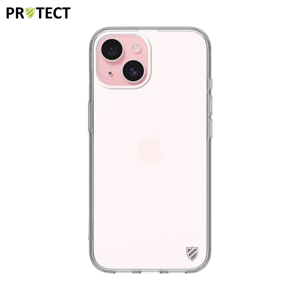 Pack de 10 Coques Silicone PROTECT pour Apple iPhone 16 Bulk Transparent