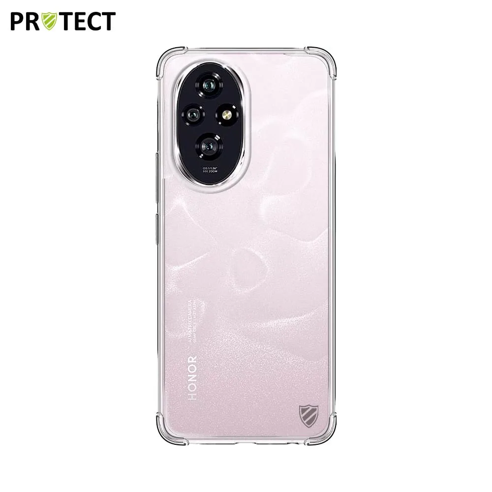 Coque Silicone Renforcée PROTECT pour Honor 200 5G Transparent