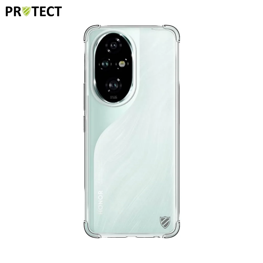 Coque Silicone Renforcée PROTECT pour Honor 200 Pro Transparent — vue 2