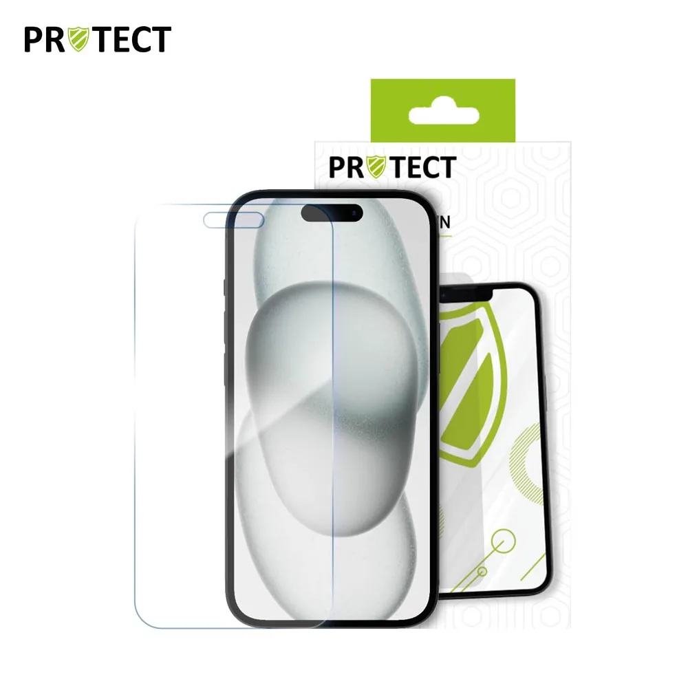Verre Trempé Classique PROTECT pour Apple iPhone 15 Transparent — vue 2
