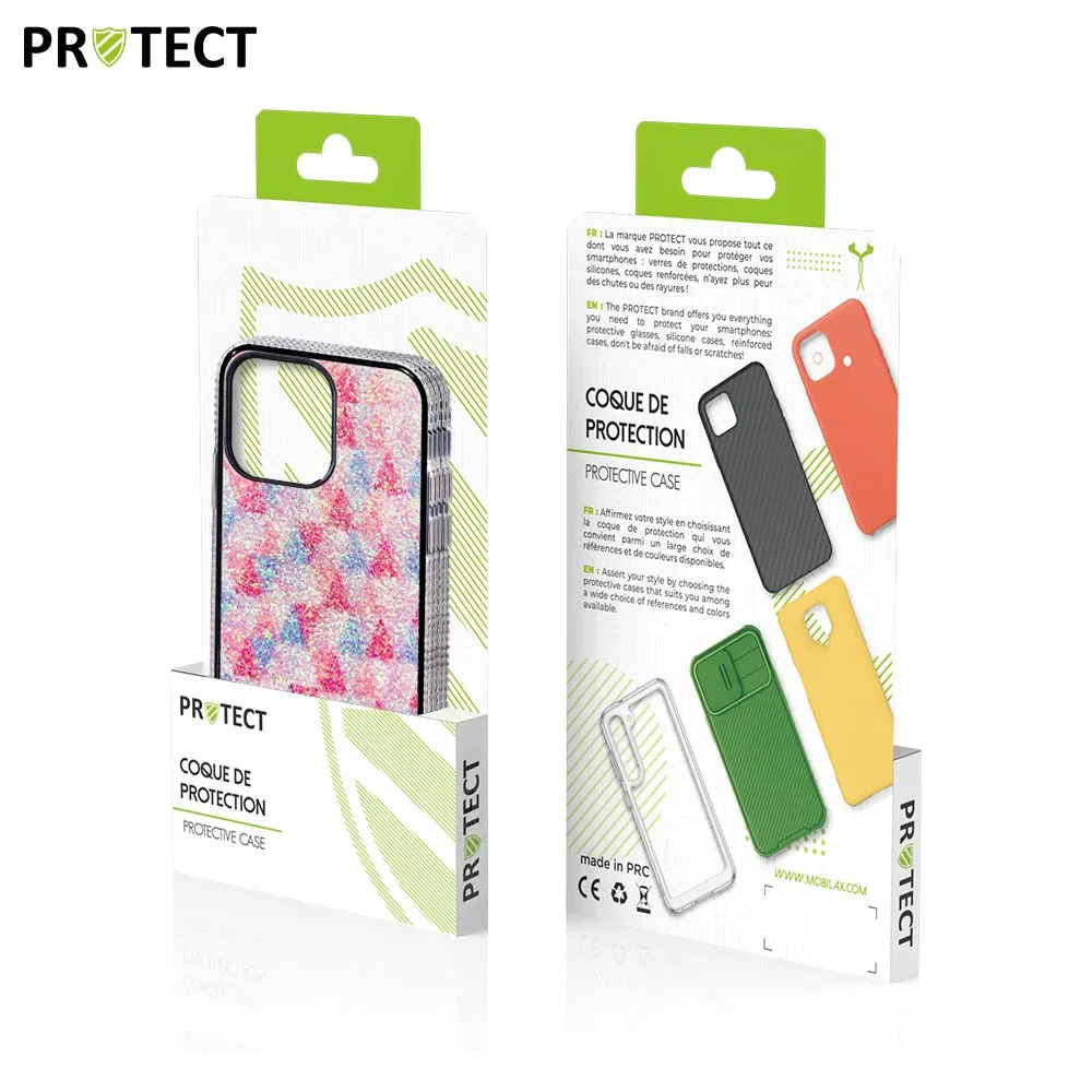 Coque de Protection ID045 PROTECT pour Apple iPhone 13 Pro Max Rose — vue 2