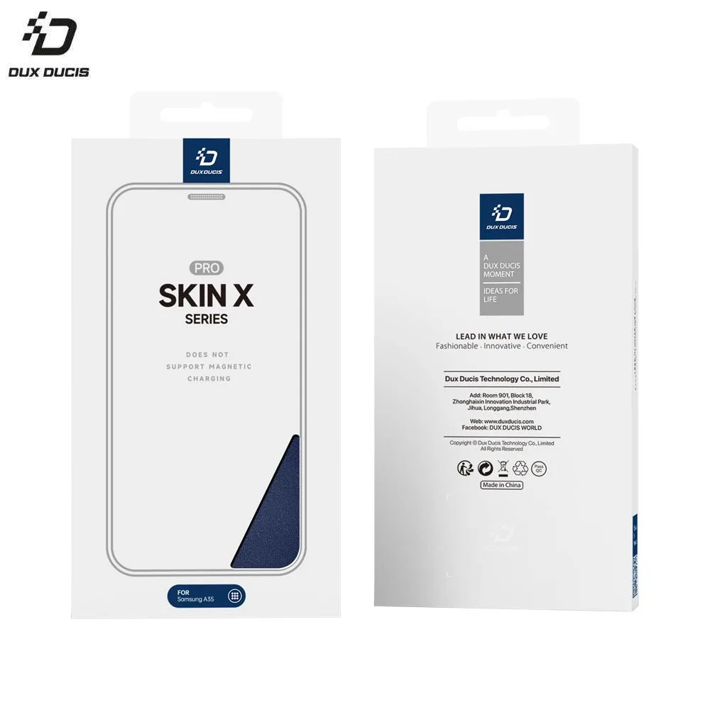 Housse de Protection Skin X Pro Dux Ducis pour Samsung Galaxy A35 5G A356 Noir — vue 2