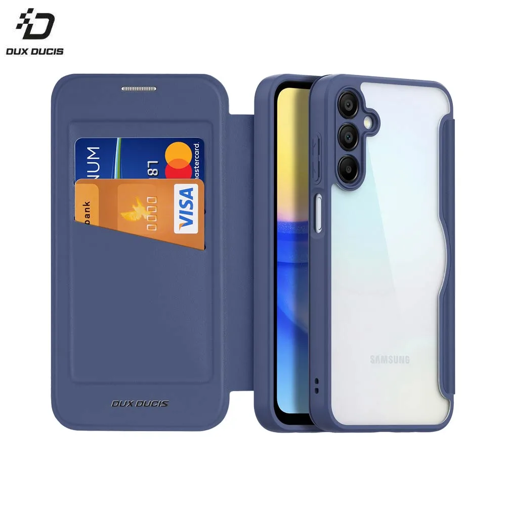 Housse de Protection Skin X Pro Dux Ducis pour Samsung Galaxy A15 5G A156B & A15 4G A155 Bleu