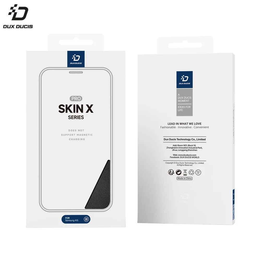 Housse de Protection Skin X Pro Dux Ducis pour Samsung Galaxy A15 5G A156B & A15 4G A155 Bleu — vue 2