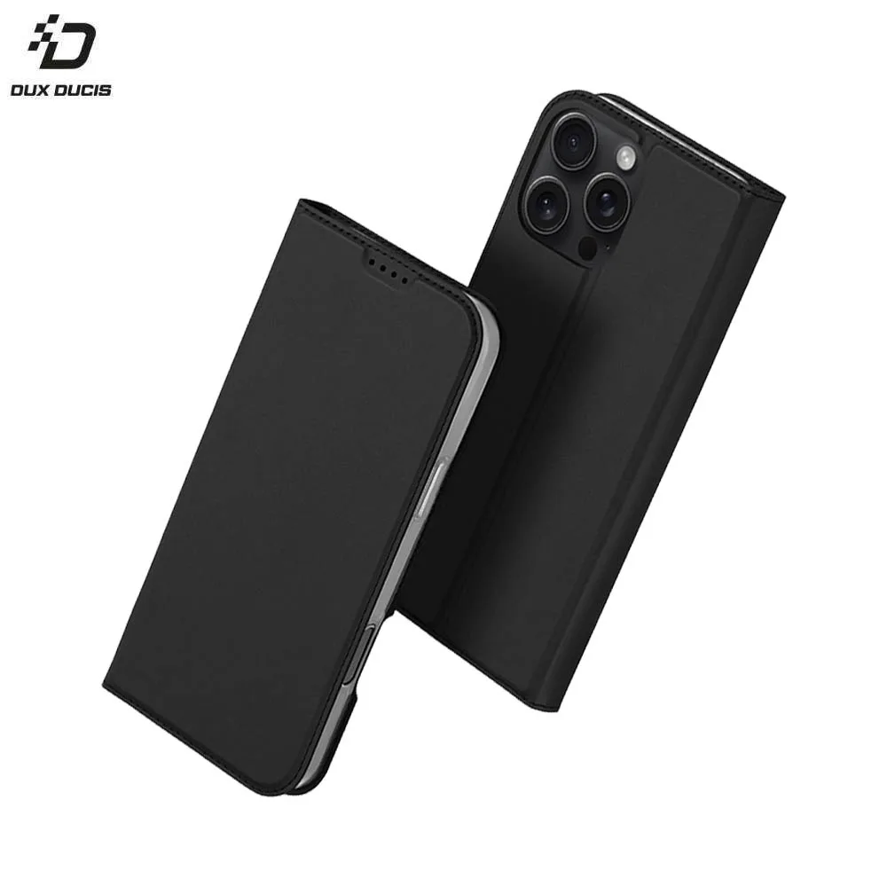 Housse de Protection Skin Pro Dux Ducis pour Apple iPhone 16 Pro Max Noir