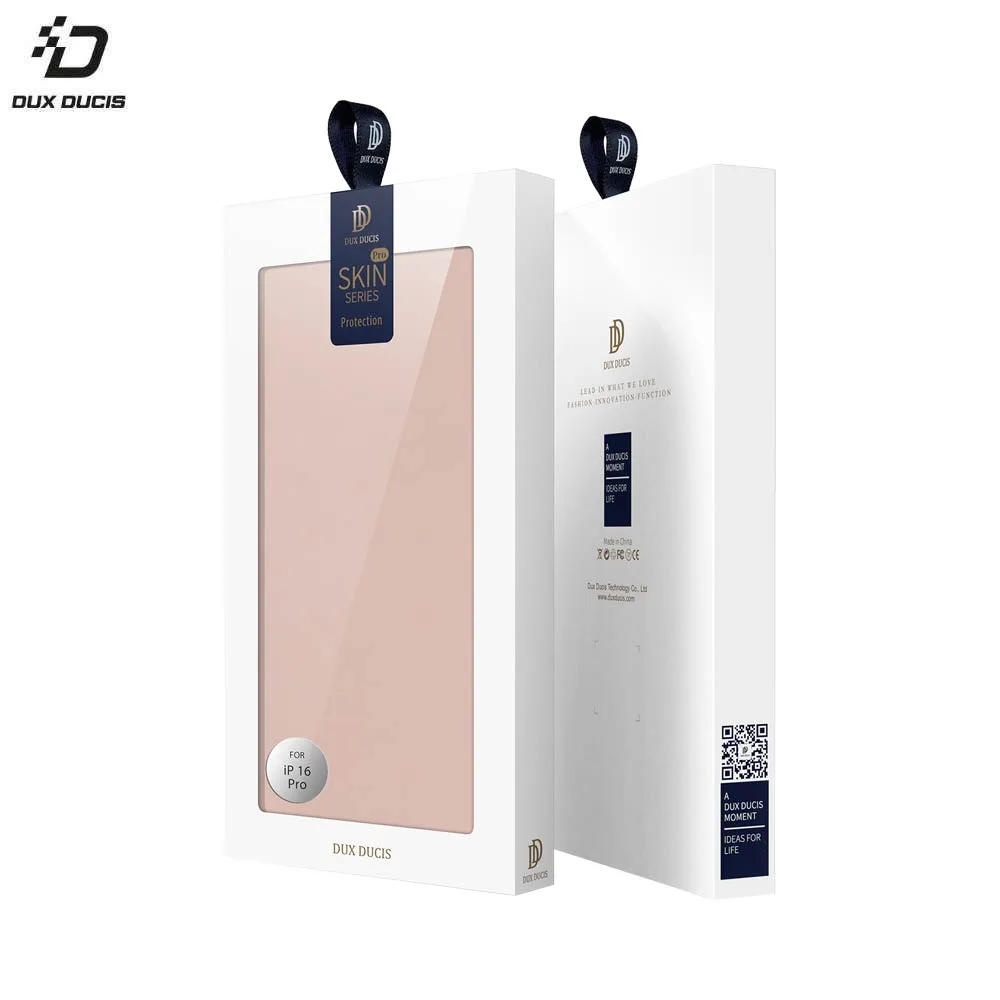 Housse de Protection Skin Pro Dux Ducis pour Apple iPhone 16 Pro Rose — vue 2
