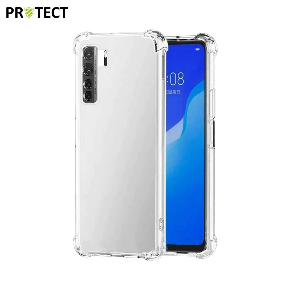 Coque Silicone Renforcée PROTECT pour Huawei P40 Lite 5G Transparent